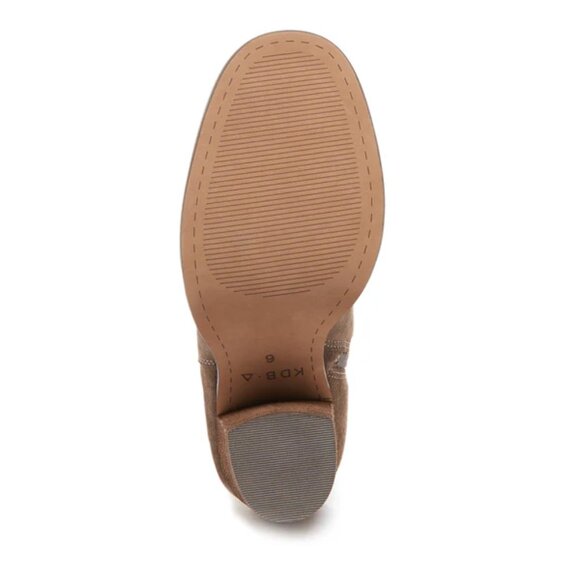 Kelsi Dagger Brooklyn Logan Taupe Wide Calf Boots NWOB Size 7 - Picture 4 of 14